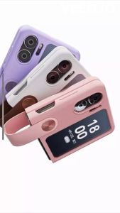 NILLKIN FLEX Flip Liquid Silicone Case With finger Strap Case SAMSUNG Z FLIP 5 Case