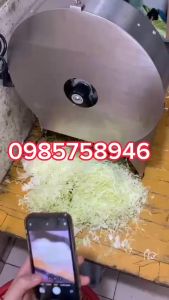 Máy thái cải bắp măng hoa chuối khoai tây cắt lát chạy điện cực nhanhcực êm điều chỉnh từ 0.5 -15mm