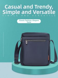 Waterproof Oxford Cloth Mens Crossbody Bag
