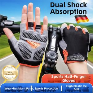 NAIFUNA | Wear-Resistant Shock-Absorbing Elastic Cycling Gloves