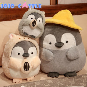 JOJO CASTLE 25/35/45cm Soft Penguin Doll Kawaii Stuffed Animal Fashion Penguin Plush Toy for Kids Baby Lovely Girls Christmas Birthday Gifts