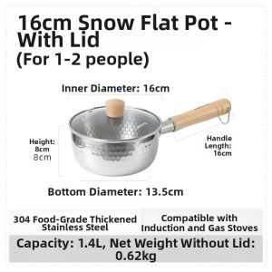 CAROTE | Baby-Friendly Snow Flat Pan Non-Stick