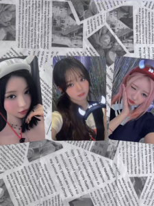 Babymonster Little Card Support Bracelet World Tour Baobao Monster Blue Card Collectible Anime Game Official Sale