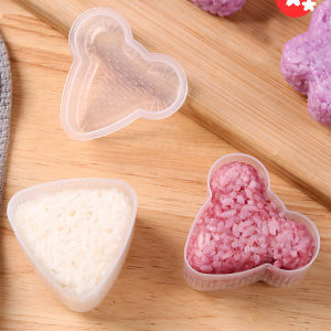 Khuôn Ép Cơm Tạo Hình Cơm Nắm Bento DIY Khuôn Làm Sushi Origini Phong Cách Nhật Bản - BEAU4