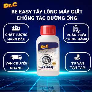 Tẩy Lồng Máy Giặt Dr.C Thông Tắc Cống Besy Dr.C