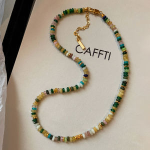 CAFFTI | High-End Luxury Natural Stone Rainbow Bracelet