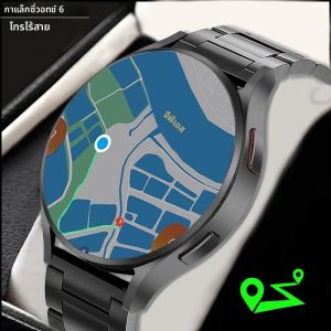 2024ใหม่สมาร์ทวอทช์สำหรับผู้ชาย นาฬิกากาแล็คซี่6สำหรับผู้ชายเอชดีสัมผัสเต็มความดันโลหิตโทรบลูทูธกีฬาสมาร์ทวอชผู้หญิงผู้ชาย