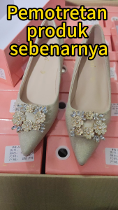 YOAN SHOES Sepatu wanita gaya bohemian Sepatu wanita import sepatu formal wanita sepatu hak tinggi pernikahan XZ550