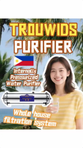 PVDF Water Purifier Whole House Ultration Water Filter 0.01um Filters 1000L/2000L/3000L/H SUS304 Drinkable Water 5-year service life