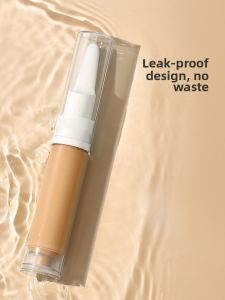 Portable Mini Vacuum Cosmetic Foundation Liquid Eye Cream Water Milk Travel Bottle Press Type Small Sample Bottle