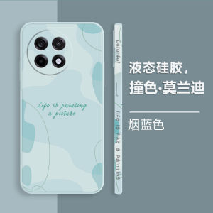 Liquid Silicone Phone Case for OnePlus Ace5: Simple Creative Design & Full Cover Anti-Fall