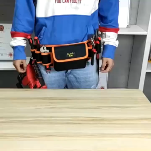 Black Hardware Tool Bag Heavy Duty Waist Bag Tools Bag Bag Tools Hardware Bag Hammer Plier Storage Bag Tool Bag Electrician Measuring Tape Tool Beg Tool Bag Pinggang Waist Tool Bag Tools Bag 工具包 工具袋 Bag Tools Carpenter Bag