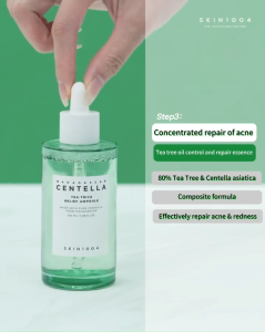 【SG Stock】SKIN1004 Madagascar Centella Tea-Trica Relief Ampoule 100ml Oil control Essence liquid