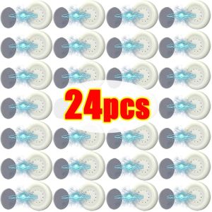 Polocat 24/2Pcs Strong Hooks Wall Mount Anti-Lost Magnet Storage Holders for Remote Control Fridge Sticker Home Organizer Hook