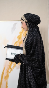 SYADZILAH - Mukena Terusan Dewasa Mewah Santorini Silk Aleya Series