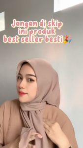 Paket Usaha 12PCS Segi Empat Bella Square: Hijab Terlaris Harga Grosir