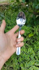 Muỗng canh sâu cán dài 18cm - Thìa Muỗng ăn cơmăn phởăn súp cáng dài inox cao cấp Anphacook MSD2