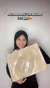 TY1498 Tas Jinjing Tote Bag Beruang Wanita Korea Style Hand Bag Cewek Kekinian