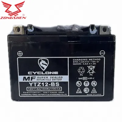 AGM Motorcycle Battery YTZ12-BS