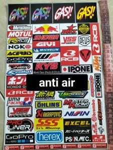 Stiker Racing | Stiker Motor Sport | Stiker Anti Air | Stiker 1 Lembar
