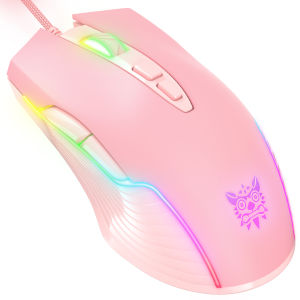 ONIKUMA | ONIKUMA CW905 Wired Gaming Mouse with 6400 DPI Programmable Buttons RGB Lighting Modes & Ergonomic Design for PC Gamers.
