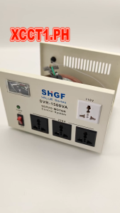 AVR Automatic Voltage Regulator 1500watts SVR-1500VA/5000VA Servo Type AVR Time Delay