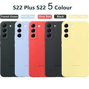 Original Samsung Galaxy S22 Ultra Liquid Silicone Case For Galaxy S22 Ultra S22 Plus S22 Protector Cover