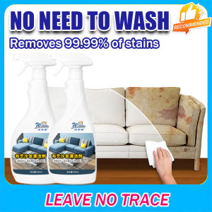 Pencuci Sofa【Quick dry No Water Wash】Fabric Sofa Cleaner 500ml Deeply Removes Stubborn Stains Fabric Sofa Cleaning Spray Without Soaking And Leaving No Water Marks Sofa Fabric Cleaner Spray Fabric Stain Remover Multi purpose cleaner spray Carpet Cleaner沙