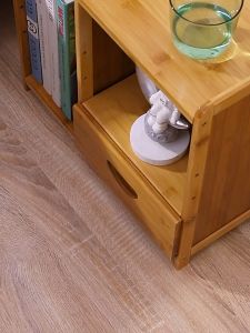 Bedroom Bedside Table Drawer Storage Bedroom Storage Bed Side Nordic Modern Style Bedside Table Bamboo Bedside Table 床头柜