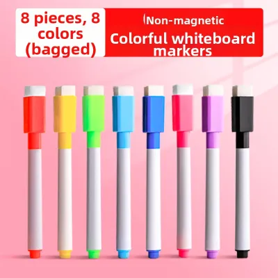 Non-toxic Erasable Whiteboard Markers Black Red Blue
