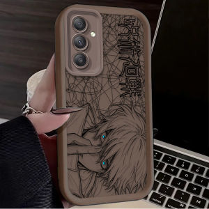 Bandai | Ốp Lưng Silicon Gojo Messy Doodle Linework Cho Samsung Galaxy A Series Chống Trầy Xước Chống Sốc Thiết Kế Mờ Nhẹ Vỏ Điện Thoại