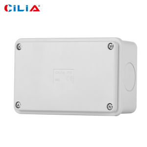 IP55 Waterproof Junction Box Outdoor Electrical Engineering Housing Plastic Waterproof & Dustproof Enclosure for Secure Wiring