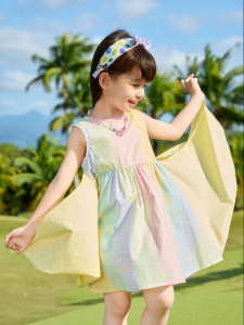DUDUJIA | Đầm Mỏng Mới Thời Trang Cho Bé Gái Mùa Hè