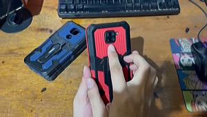 Case Untuk Oppo A76/A36/A96: Casing HP Kickstand & Armor Belt Clip Terbaru