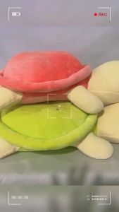 🇲🇾 🏆Hot Selling🔥 Animal Tortoise Lovely Sea Turtle PP Cotton Plush Soft Toy Doll Pillow Cushion Kids Birthday Gift
