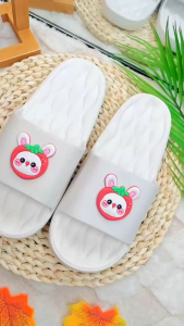 รองเท้าแตะน่ารักๆ รองเท้าแตะแฟชั่นแบบสวม น้องระบายอากาศได้ดี ลายน้องการ์ตูนน่ารักๆ ทรงสวย