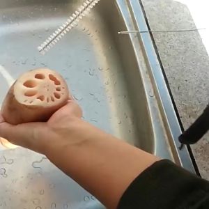 Alat Pembersih Sikat Jerami Panjang: Asisten Pembersih Dapat Ditekuk & Sikat Botol