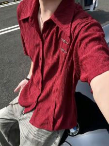 LIUBU | Traditional Chinese Summer Light Silk Coolness Dress Shirt