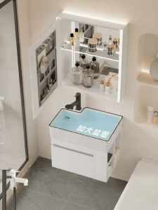LANGXIANG | Stainless Steel Compact Bathroom Cabinet 60cm