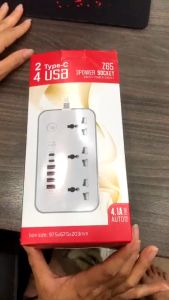 Ổ Điện Đa Năng Power Socket Z65 - An Toàn Chống Cháy Nổ Hỗ Trợ Sạc Nhanh Thông Minh