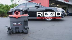 RIDGID เครื่องดูดฝุ่น เครื่องดูดฝุ่นดูดน้ํา พลังสูงใช้งานในบ้าน ใช้งานในอุตสาหกรรม ขนาด 12 แกลลอน รุ่น WD1255ND