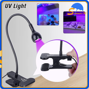 Nail UV Lamp Purple Light 3W Mobile Phone Repair UV Glue Curing Purple Light Clip Lamp
