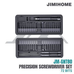 JIMIHOME | JIMIHOME GNT80 Precision Screwdriver Set Computer PC Laptop Repair Tool Kit 72 Bits Extension Rod Tweezers