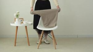 1Pc Simple Shell Chair Covers Elastic Jacqaurd Dining Chair Slipcover Solid Color Armless Seat Case Wedding Hotel Banquet Home
