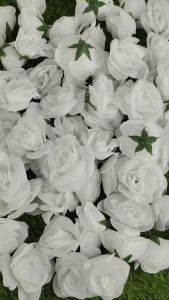 [1 PCS] Kuntuman Rose Mawar SJ - Kelopak Bunga Mawar Artificial Satuan PCS  Dekorasi/grosir/import/bunga kain Artificial Import Berkualitas