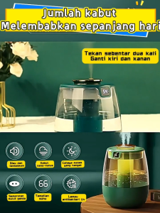 NOKE Pelembab Udara dan Pembersih Udara dengan Aromaterapi Fungsi Antibakteri dan Lampu Mood