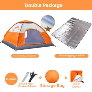 winpolar | Automatic Quick Setup Portable Foldable Waterproof Tent