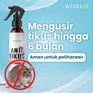 Wiselie Semprotan Pengusir Tikus Alami Obat Pengusir Anti Tikus Ampuh dengan Formula Aromatic Spray Melindungi Rumah dari Tikus