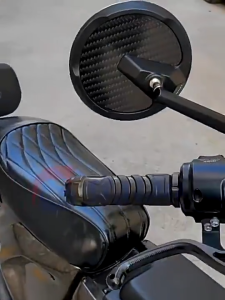 Motorcycle Side Mirror Universal Clear Mirror Carbon Type High Quality