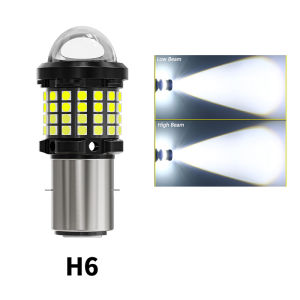 Oprah H4 BA20D H6 LED Motorcycle Headlight Bulbs Hi/Lo Beam Headlamp 8000LM 3030 Super Bright Moto Lights Motobike Head Lamp 12V